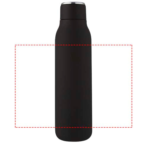 Marka 600 ml vakuumisolerad flaska i koppar med metalloop