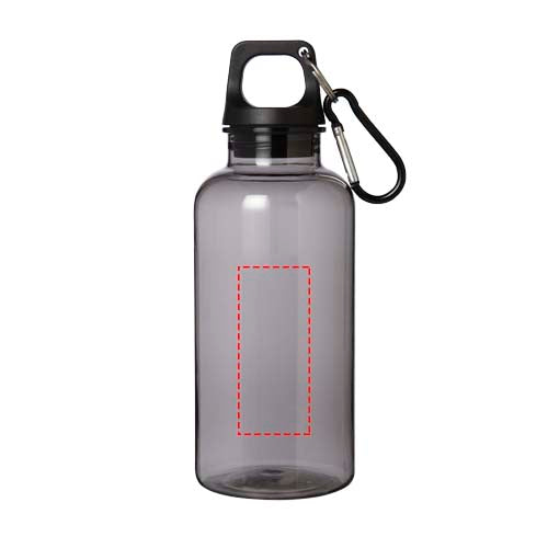 Oregon 400 ml vattenflaska av RCS-certifierad återvunnen plast med karbinhake