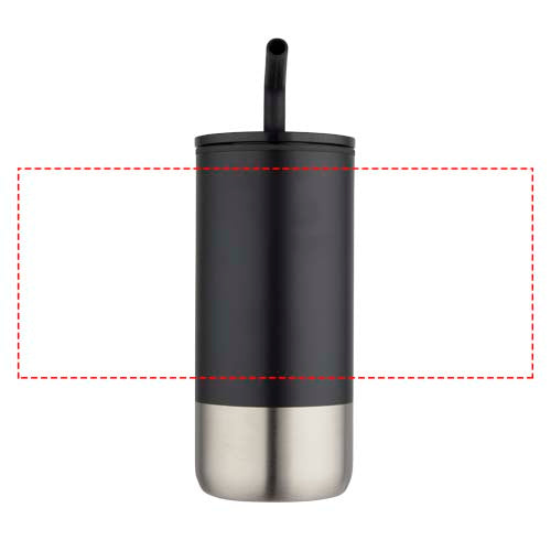 Grayson 480 ml RCS-återvunnen isolerad termos med sugrör