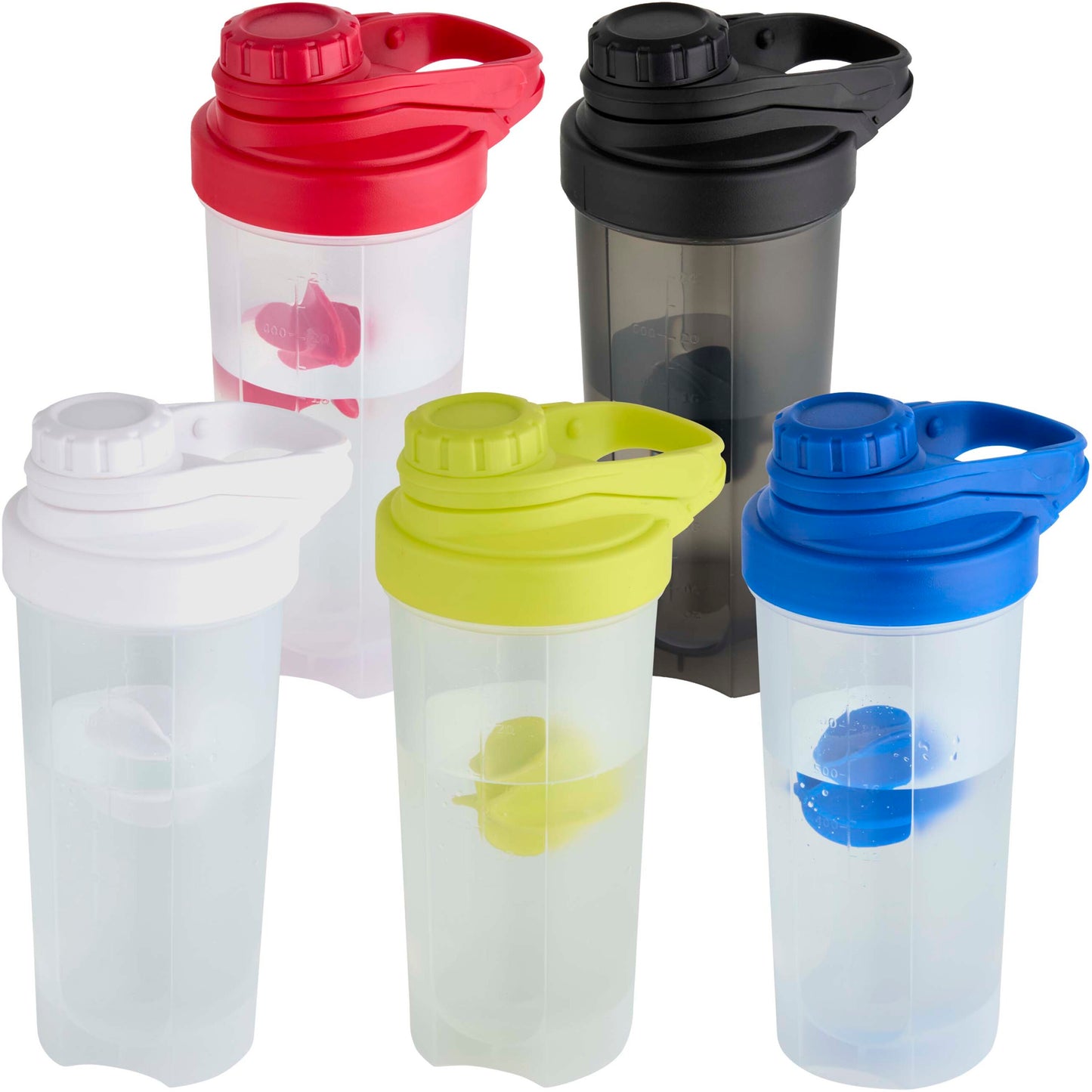 Forza 700 ml sportflaska med shakerboll
