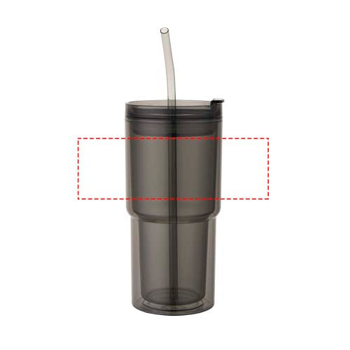 Archer 480 ml plastmugg med dubbla väggar