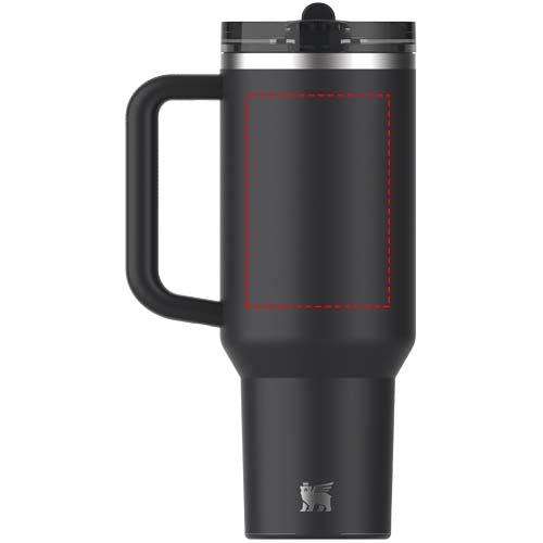Stanley Quencher® ProTour 1180 ml isolerad mugg i återvunnet rostfritt stål med flip-sugrör