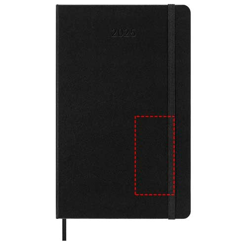 Moleskine inbunden 12-månaders veckoplanerare L