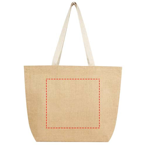 Juta kylväska av 300 g/m² jute, 12 l
