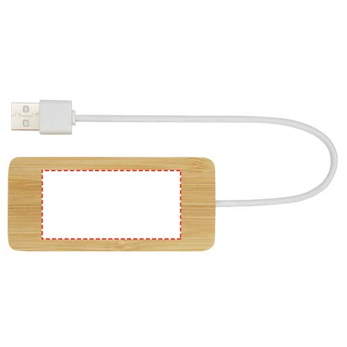 Tapas USB-hubb av bambu