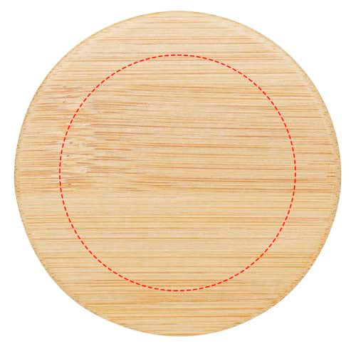Lustre spegel av bambu