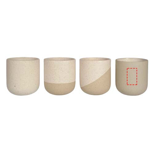 Originalhome Reclay 350 ml set med muggar för te och matcha