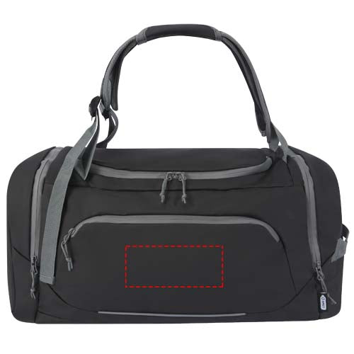 Aqua vattentålig duffelryggsäck av återvunna GRS-material, 35 l