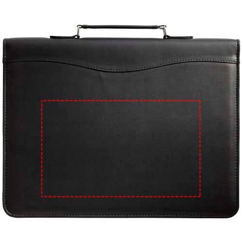 Ebony A4-mapp med handtag