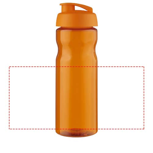 H2O Active® Base 650 ml sportflaska med uppfällbart lock