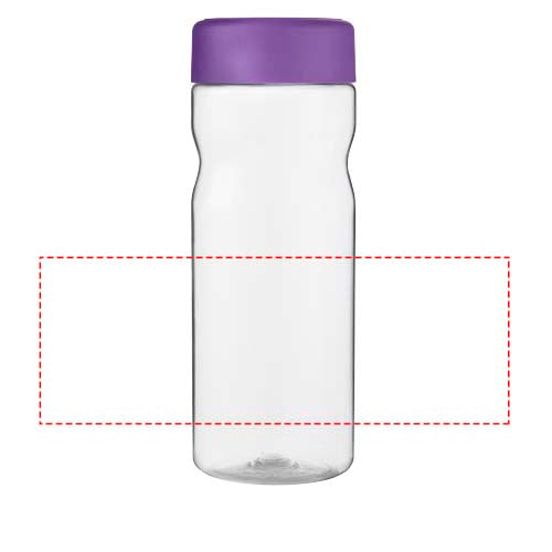 H2O Active® Eco Base 650 ml vattenflaska med skruvlock