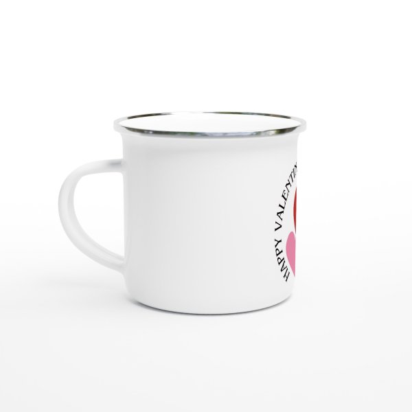 White 12oz Enamel Mug