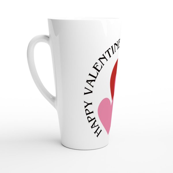 White Latte 17oz Ceramic Mug