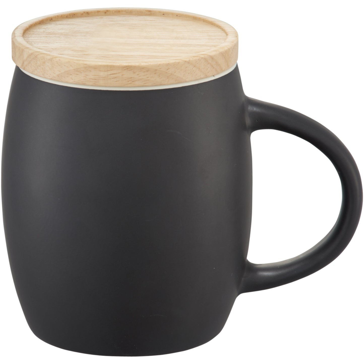 Hearth mugg med underlägg i trä
