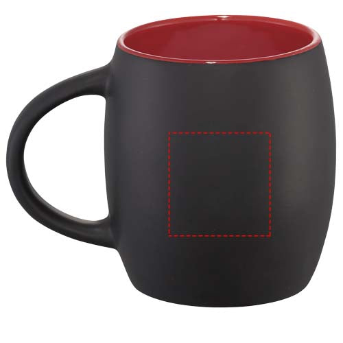 Hearth mugg med underlägg i trä