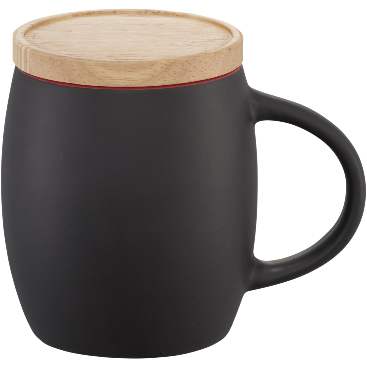 Hearth mugg med underlägg i trä