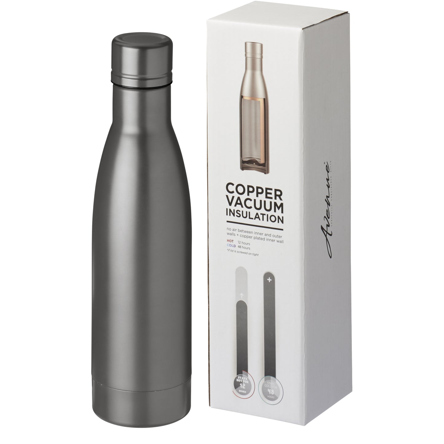 Vasa 500 ml kopparvakuumisolerad flaska