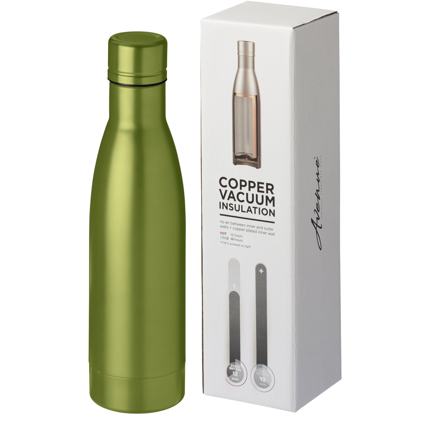 Vasa 500 ml kopparvakuumisolerad flaska