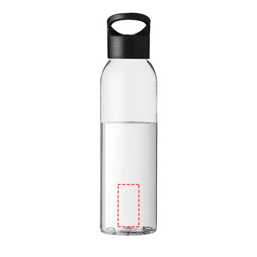 Sky flaska med transparent kropp