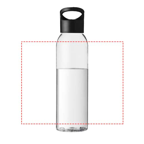 Sky flaska med transparent kropp