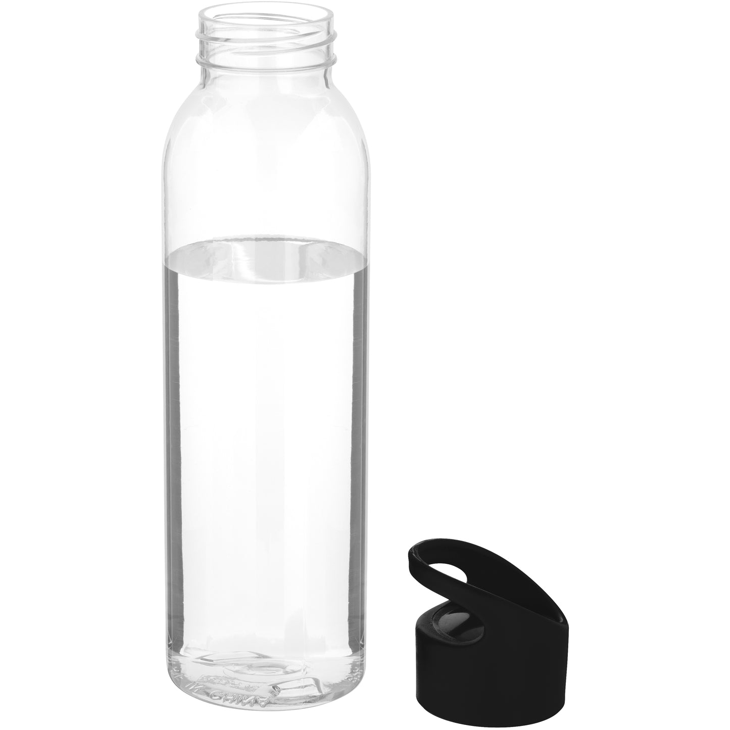 Sky flaska med transparent kropp