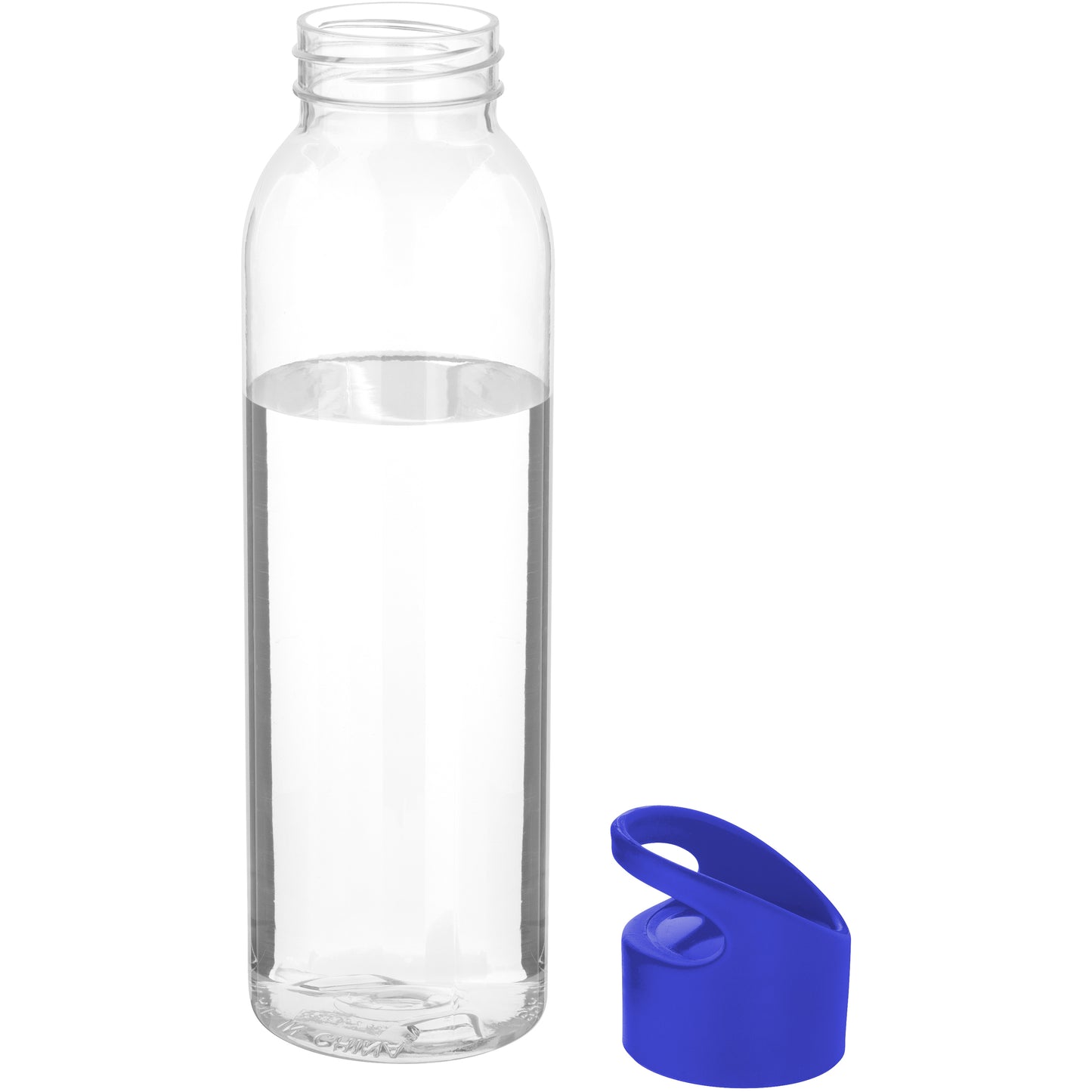 Sky flaska med transparent kropp