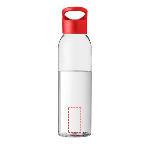 Sky flaska med transparent kropp