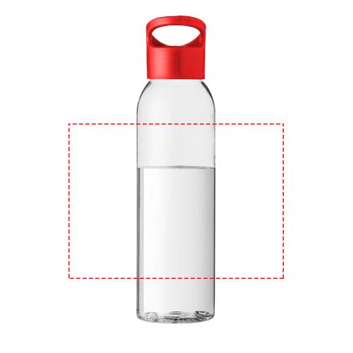 Sky flaska med transparent kropp