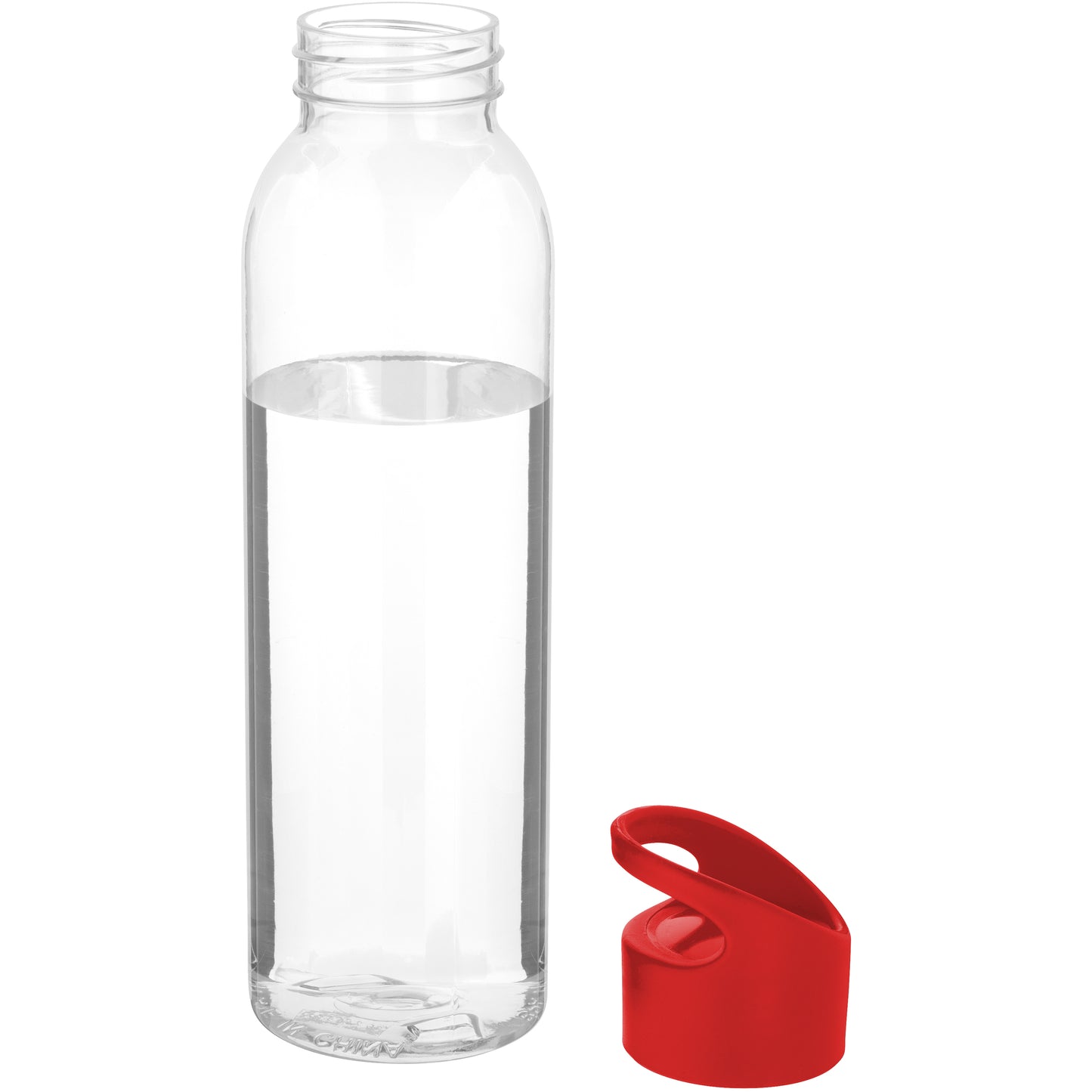 Sky flaska med transparent kropp