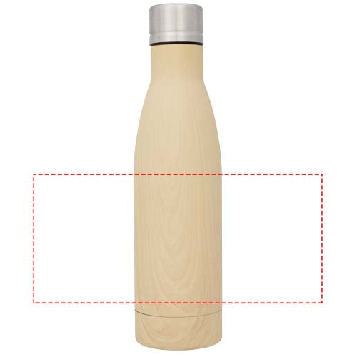 Vasa 500 ml kopparvakuumisolerade flaska med träutseende
