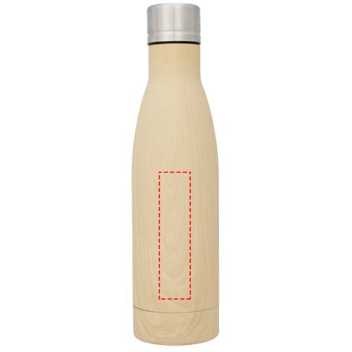 Vasa 500 ml kopparvakuumisolerade flaska med träutseende