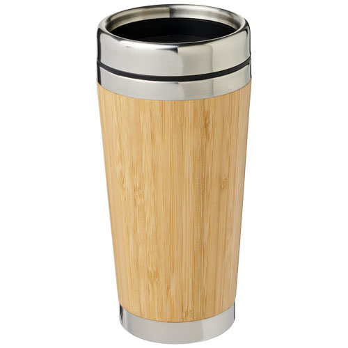 Bambus 450 ml behållare med bambu yttre