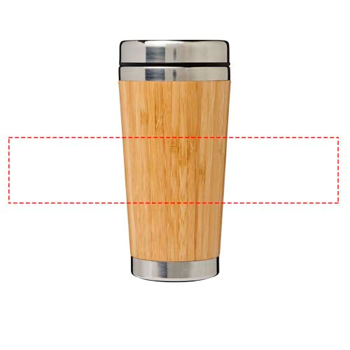 Bambus 450 ml behållare med bambu yttre