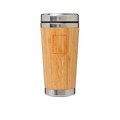 Bambus 450 ml behållare med bambu yttre