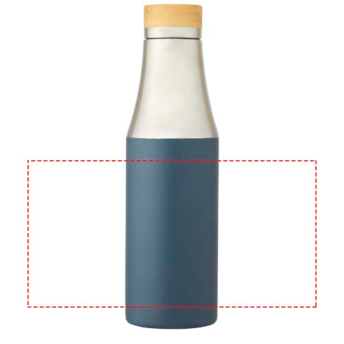 Hulan 540 ml vakuumisolerad kopparflaska i rostfritt stål med bambulock