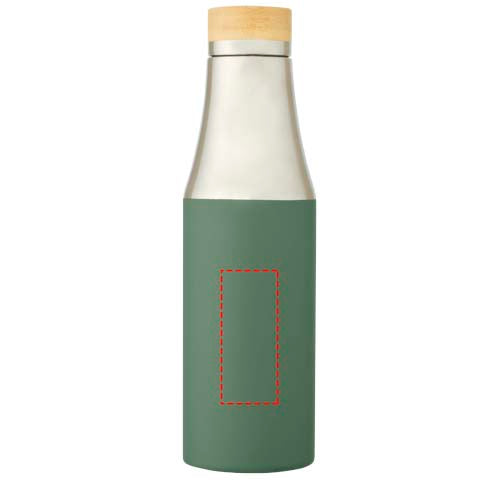 Hulan 540 ml vakuumisolerad kopparflaska i rostfritt stål med bambulock
