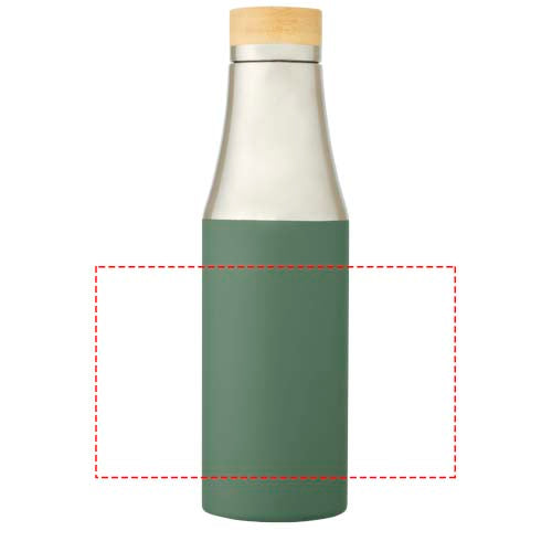 Hulan 540 ml vakuumisolerad kopparflaska i rostfritt stål med bambulock