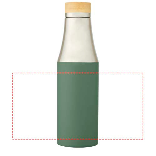 Hulan 540 ml vakuumisolerad kopparflaska i rostfritt stål med bambulock