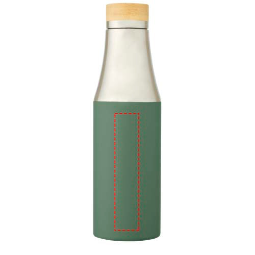 Hulan 540 ml vakuumisolerad kopparflaska i rostfritt stål med bambulock