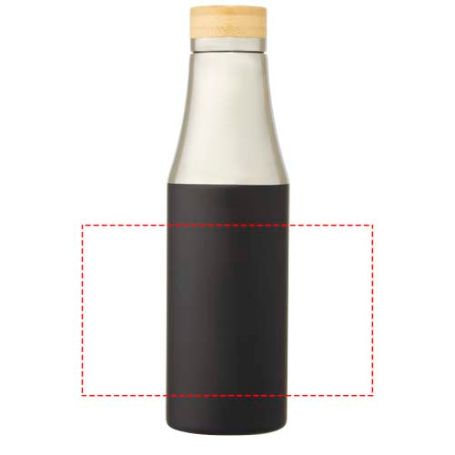 Hulan 540 ml vakuumisolerad kopparflaska i rostfritt stål med bambulock