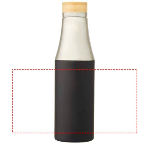 Hulan 540 ml vakuumisolerad kopparflaska i rostfritt stål med bambulock