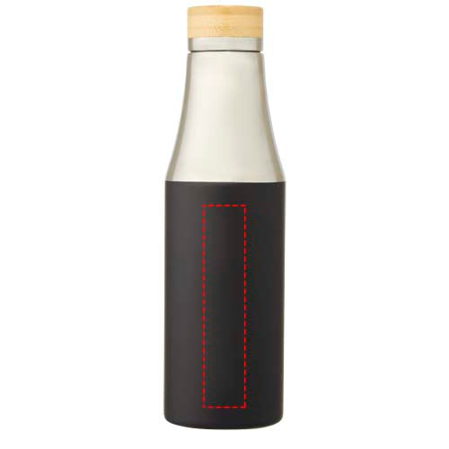 Hulan 540 ml vakuumisolerad kopparflaska i rostfritt stål med bambulock