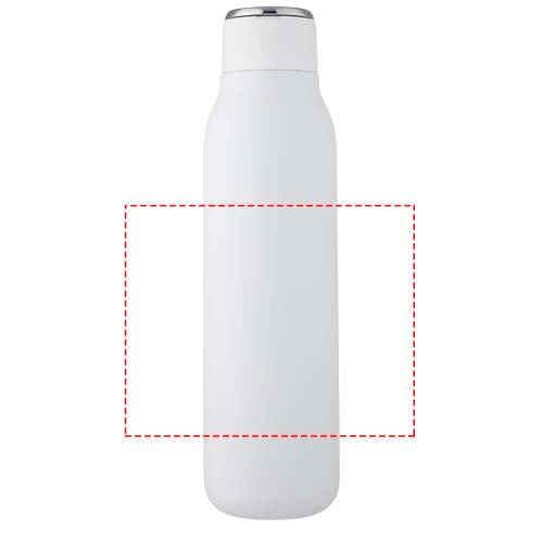 Marka 600 ml vakuumisolerad flaska i koppar med metalloop