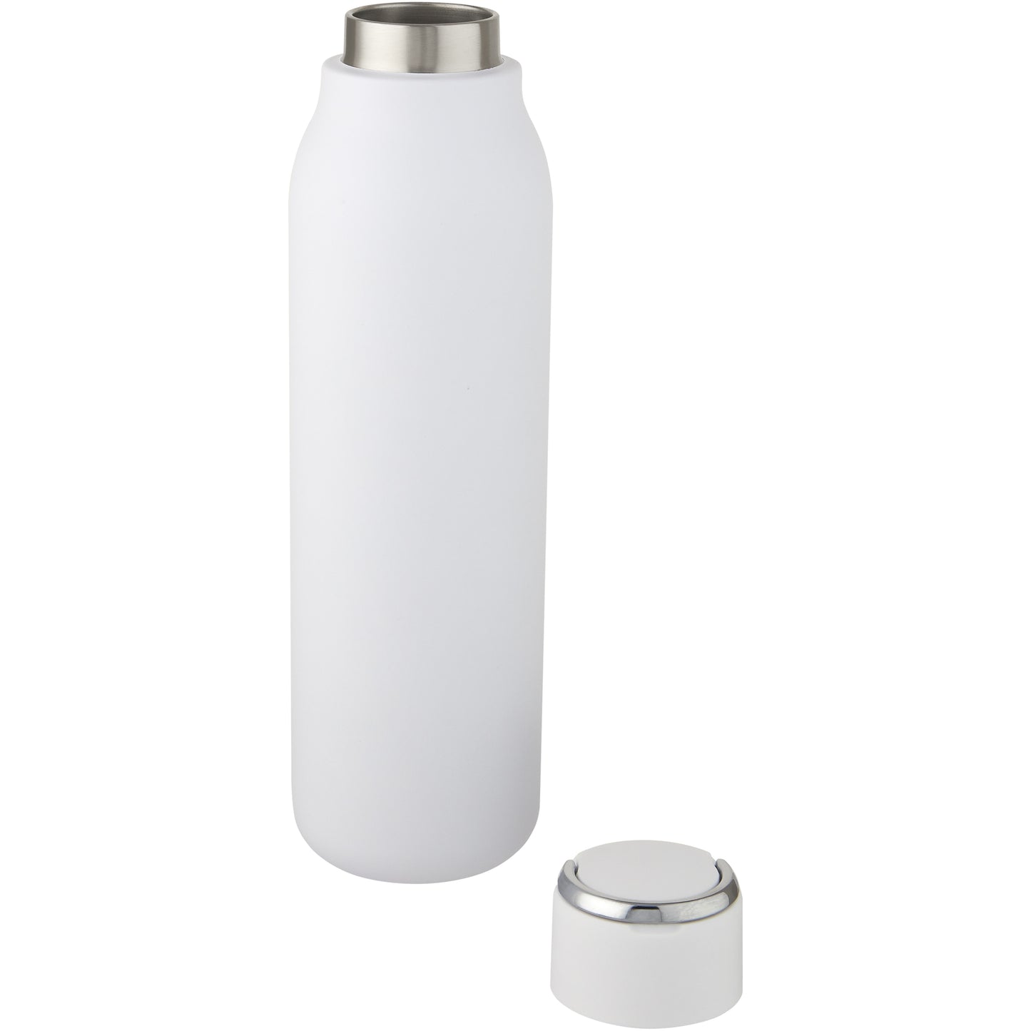 Marka 600 ml vakuumisolerad flaska i koppar med metalloop