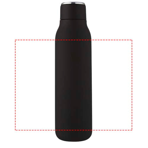 Marka 600 ml vakuumisolerad flaska i koppar med metalloop