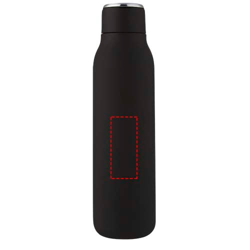 Marka 600 ml vakuumisolerad flaska i koppar med metalloop