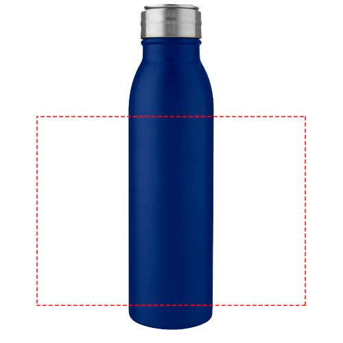 Harper 700 ml sportflaska i rostfritt stål med metalloop
