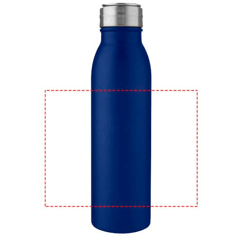 Harper 700 ml sportflaska i rostfritt stål med metalloop