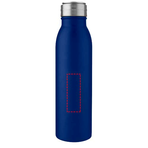 Harper 700 ml sportflaska i rostfritt stål med metalloop
