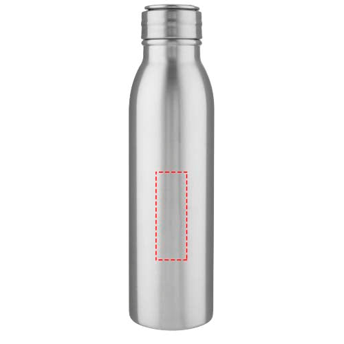 Harper 700 ml sportflaska i rostfritt stål med metalloop